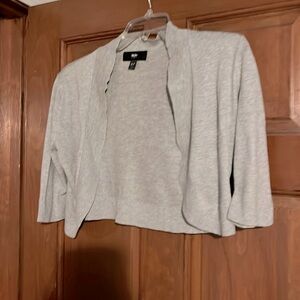 Mossimo light grey shrug in small